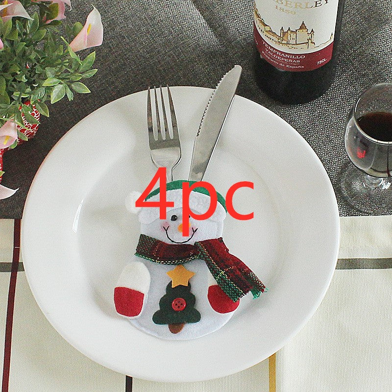 Christmas Knife And Fork Set