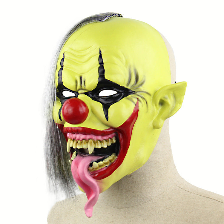 Horror Green Face Clown