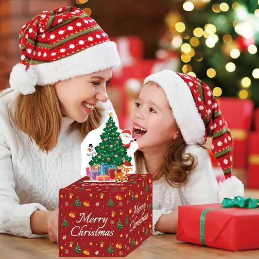 Red Christmas Money Box Christmas