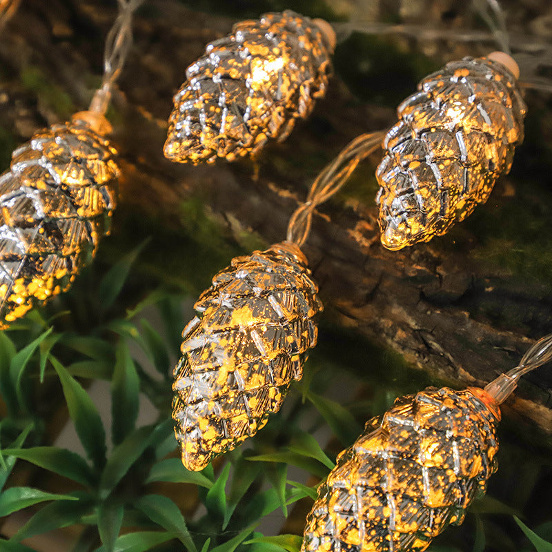 Pine Cone String Lights