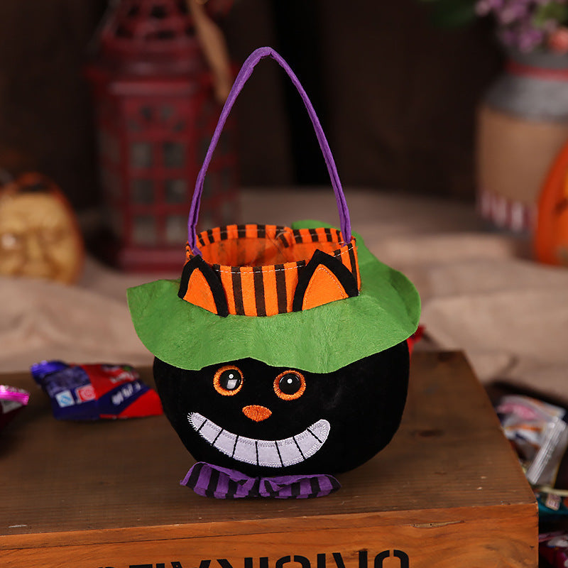 Candy Bag Halloween Pumpkin Pattern