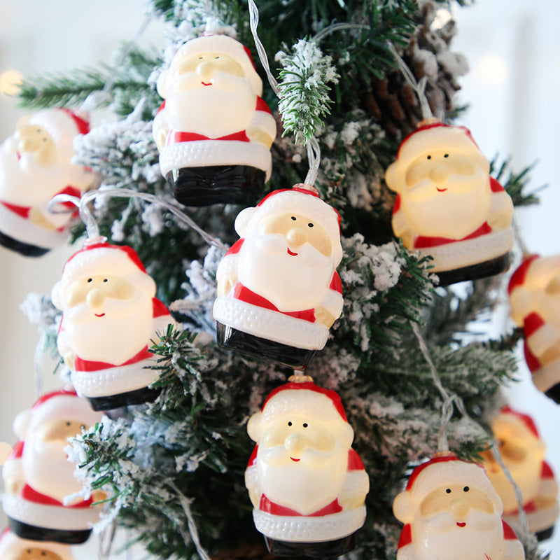 Snowman Christmas Tree LED Garland String Lights