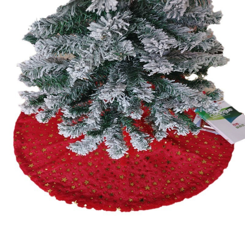 Red Christmas-tree Skirt Decorations