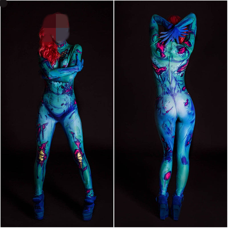 Digital Print Halloween Cosplay