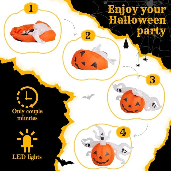 Pumpkin Ghost blowups