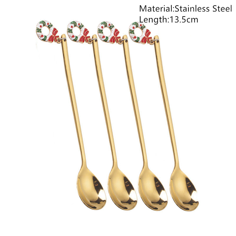 Merry Christmas Spoons Decorations