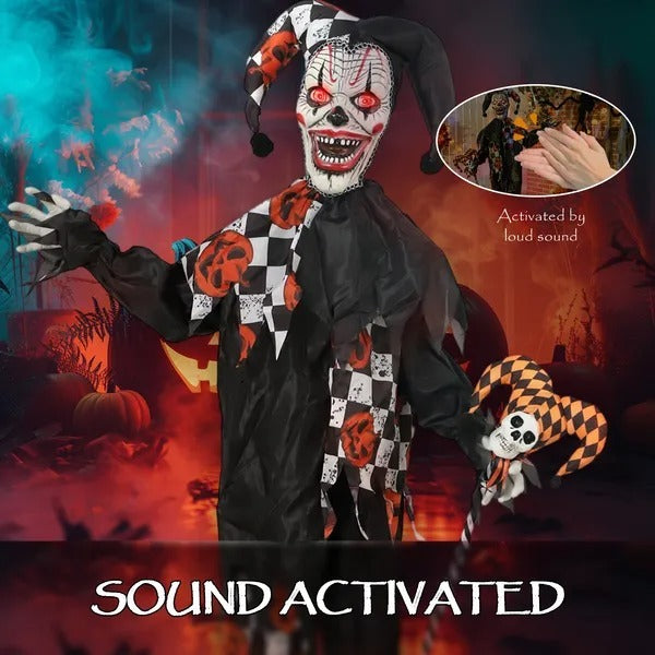 Life Size red-eyed Clown