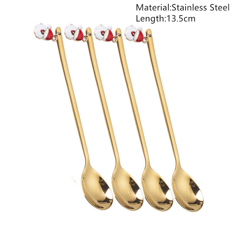 Merry Christmas Spoons Decorations