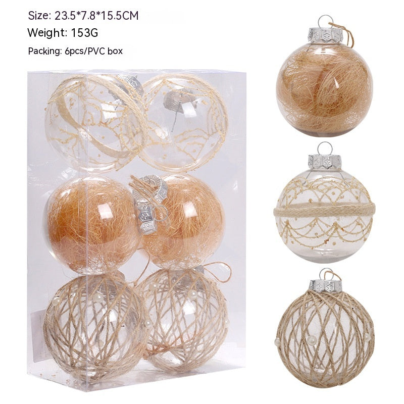 Christmas Transparent PET Twine