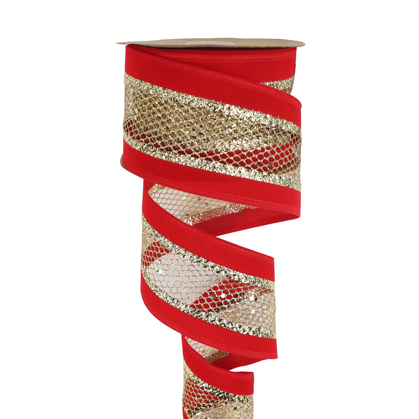 Mesh Hollow Christmas Decoration Bow Ribbon