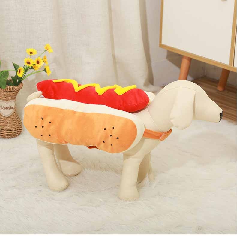 Hot Dog Costume For Dog