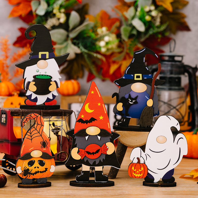 Halloween Wooden Ornaments