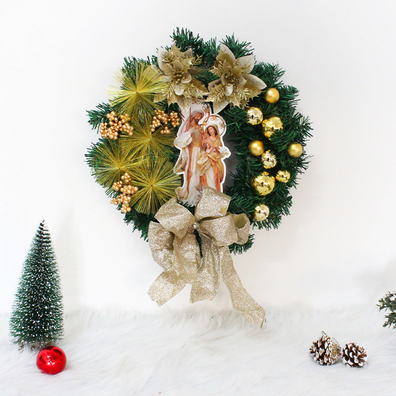 Jesus Christmas Wreath