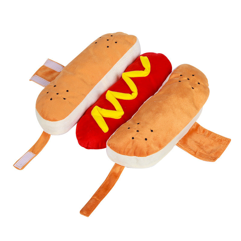 Hot Dog Costume For Dog
