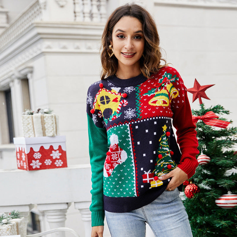 Snowflake Knitted Sweaters