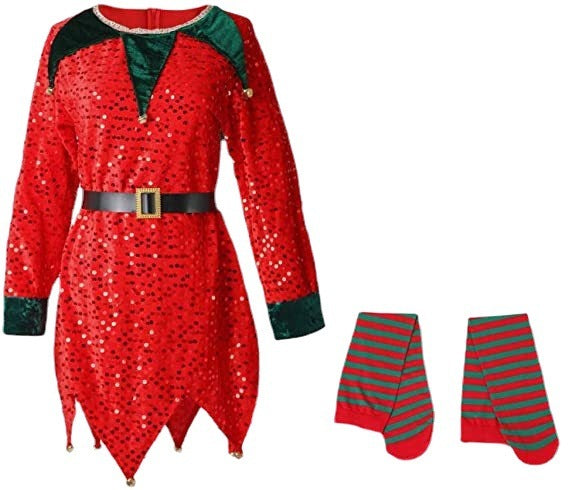 Sequin Elf Costumes