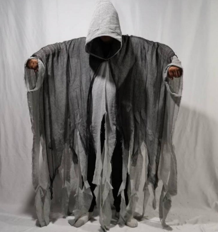 Cloak Cos Zombie Clothing Skull Cloak Props
