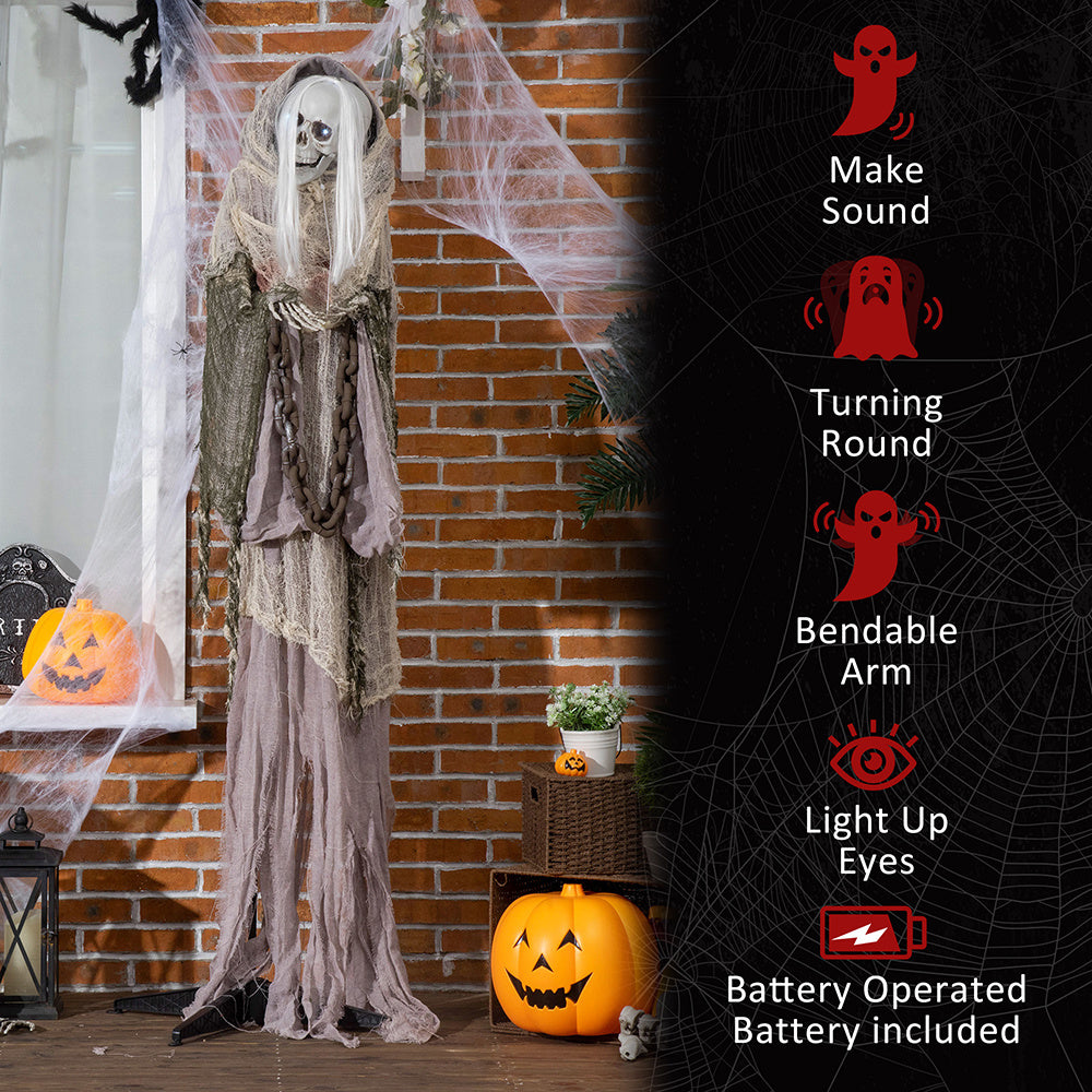 Life Size Skeleton Witch