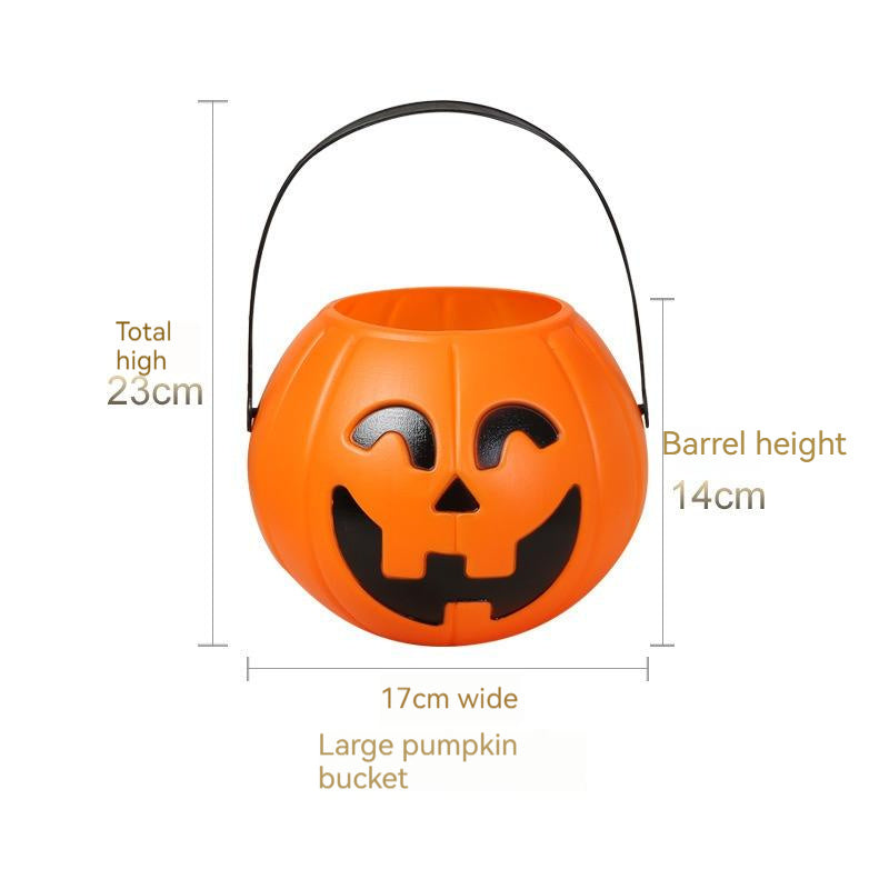 Curved Eyes Smiley Pumpkin