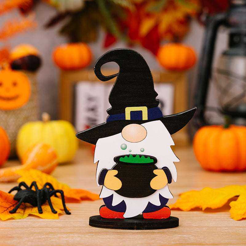 Halloween Wooden Ornaments