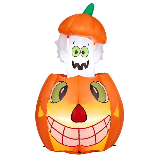 Animated Pumpkin Ghost