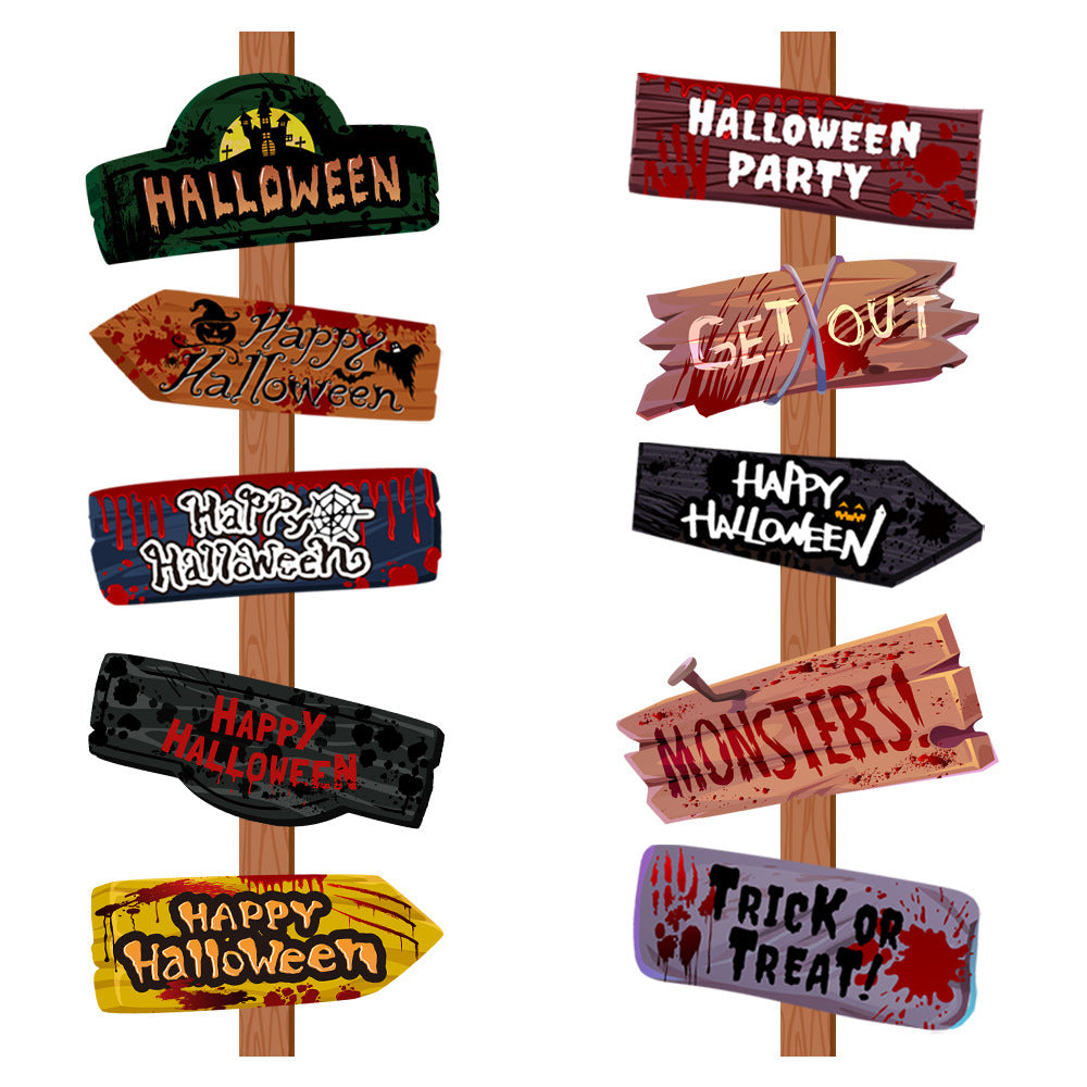 Creative Printing Halloween Decoration