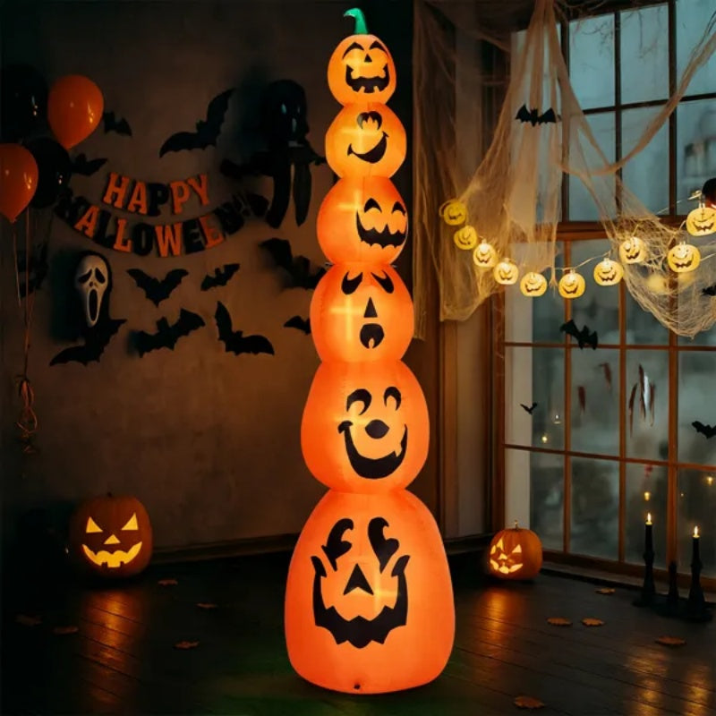 9FT Stacked Pumpkins
