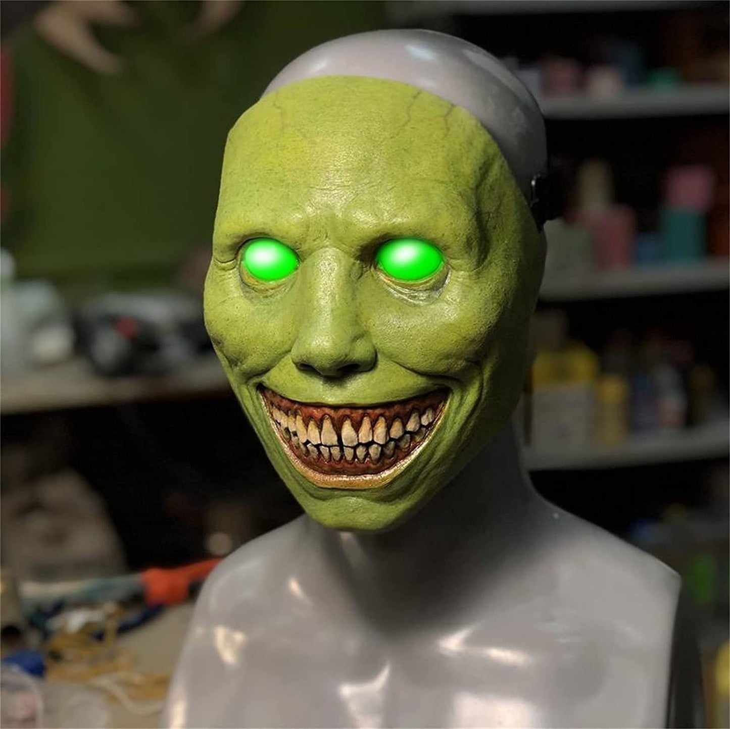 White Eyed Demon Mask