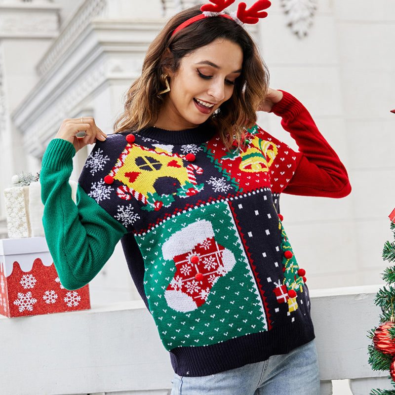 Snowflake Knitted Sweaters