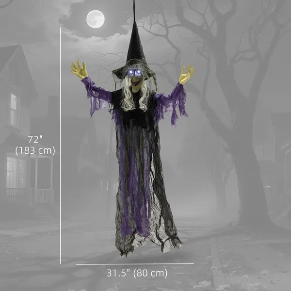 Life Size Hanging Witch