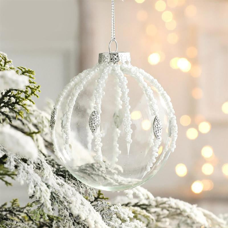 Transparent Christmas Hanging Ball Pendant