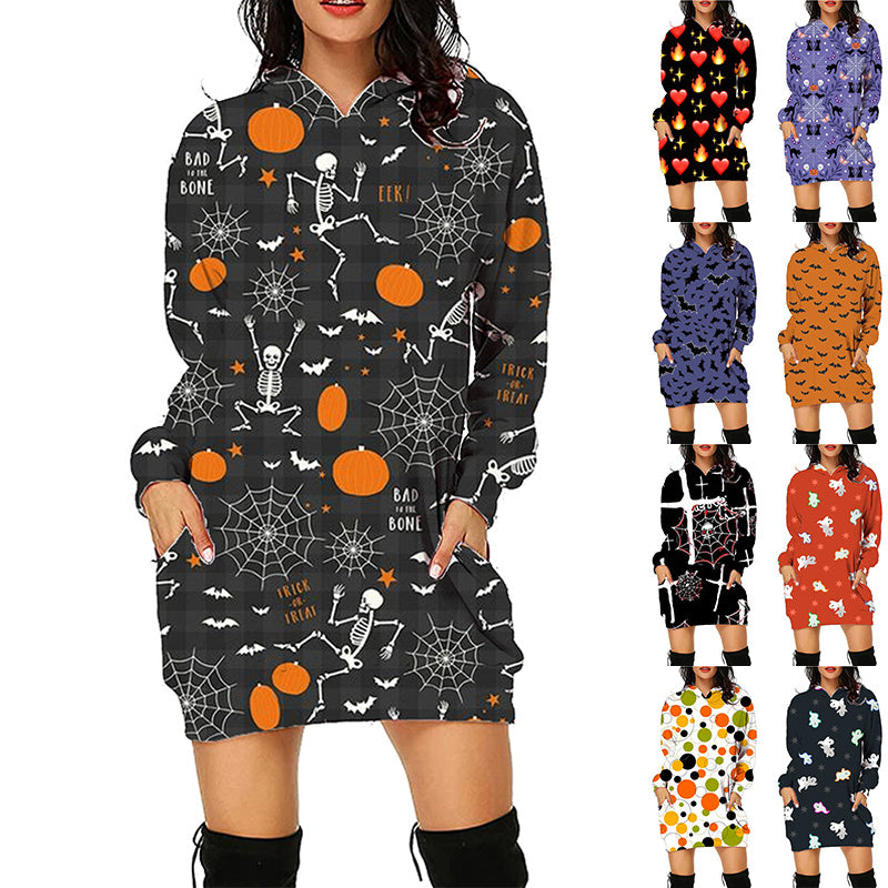 Long Hoodie With Pockets Sweater