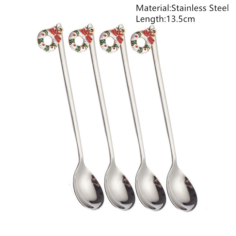 Merry Christmas Spoons Decorations