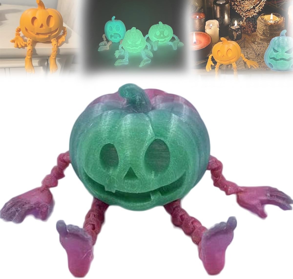 3D Pumpkin Ornaments