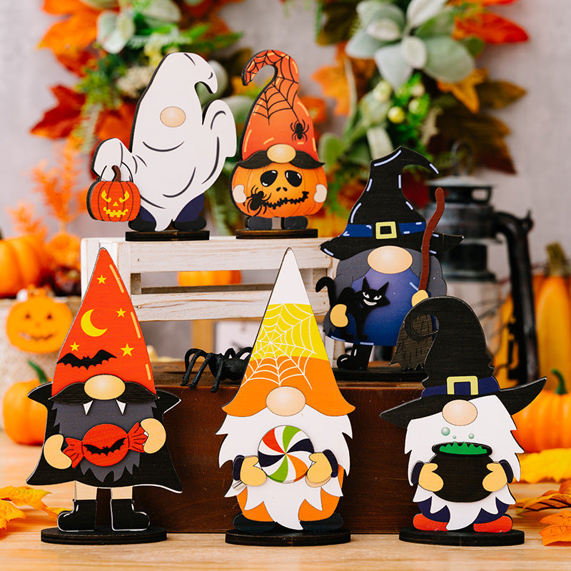 Halloween Wooden Ornaments
