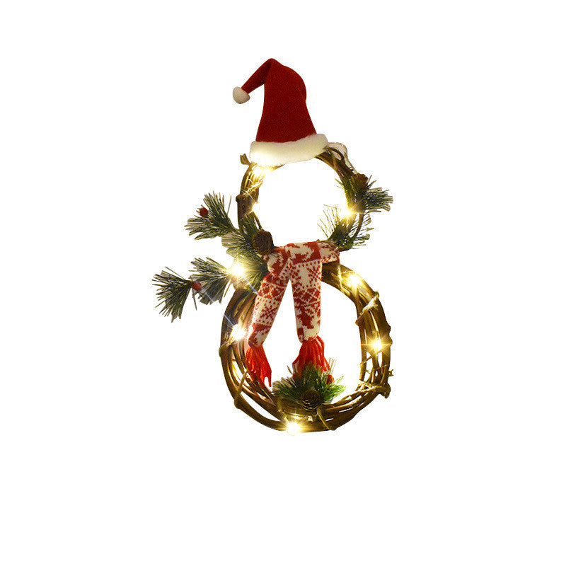 Christmas Lights Decoration Vine Circle