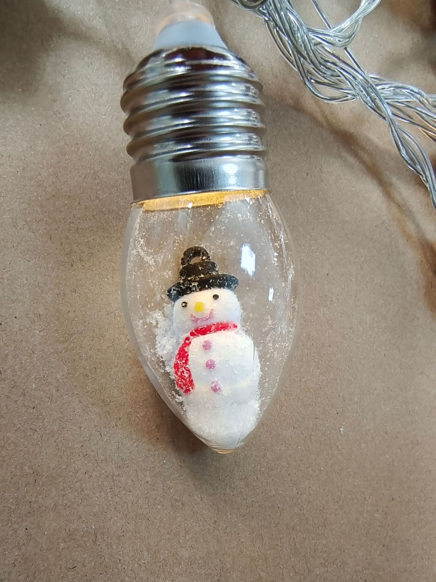 Snowman Santa Claus Lights