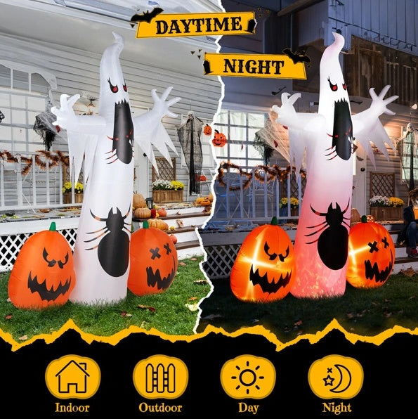 11.8 FT Ghost Spider Pumpkin