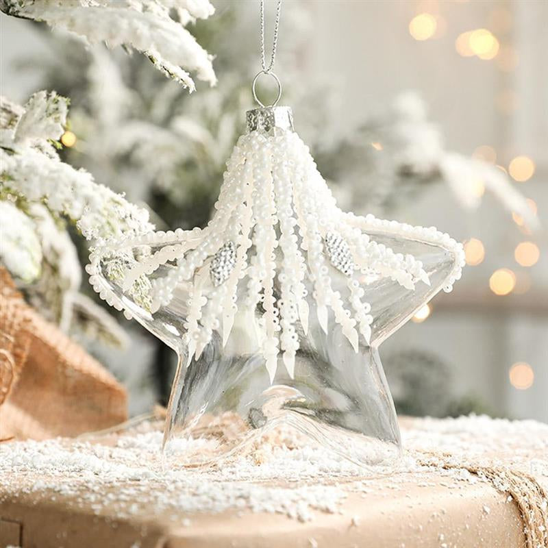 Transparent Christmas Hanging Ball Pendant