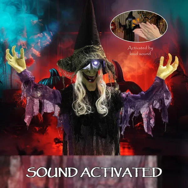 Life Size Hanging Witch