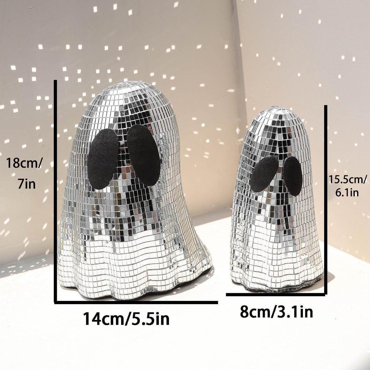 Diss Cute Mosaic Mirror Patch Decoration Desktop Decoration