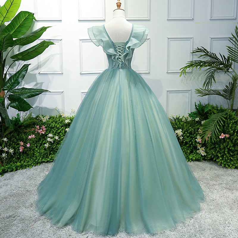 Spring flowers dress costume