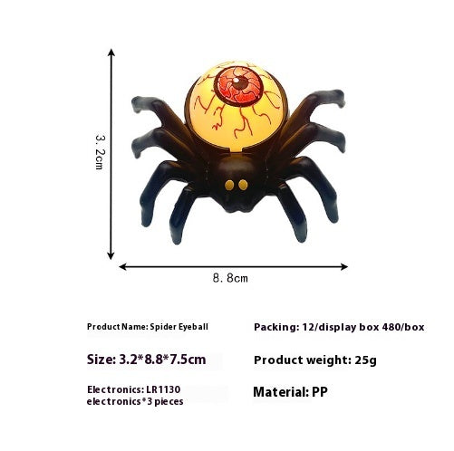 Spider Candlestick Ornaments