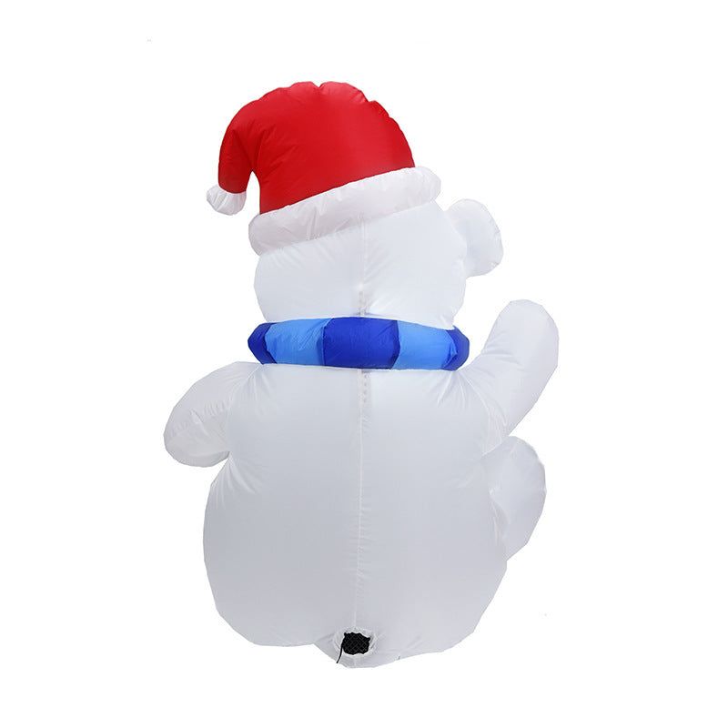 Christmas Inflatable Dog Lighting