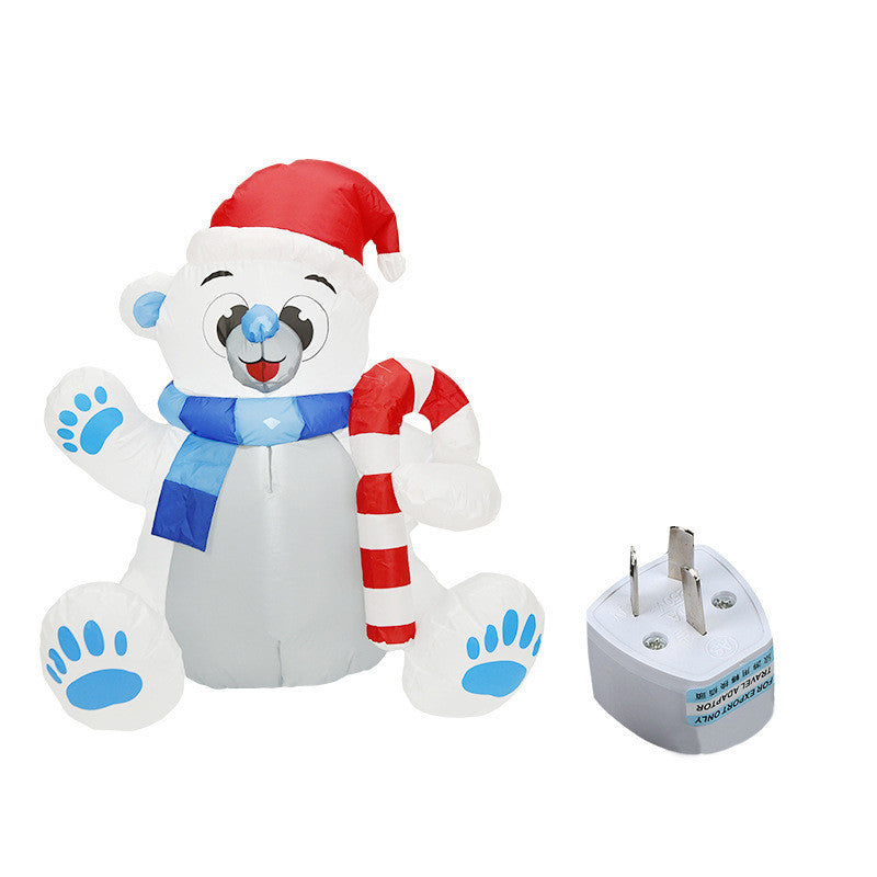 Christmas Inflatable Dog Lighting