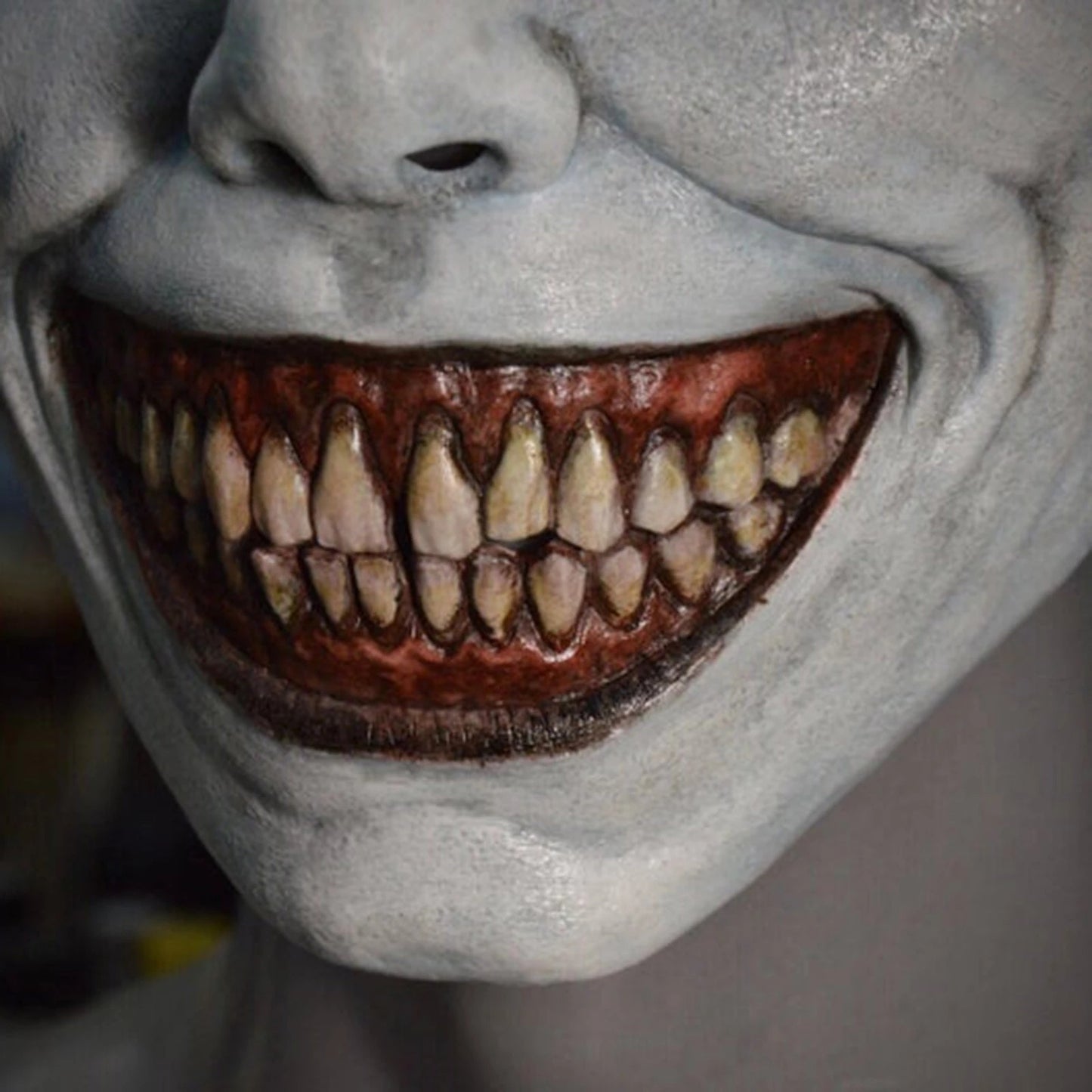White Eyed Demon Mask