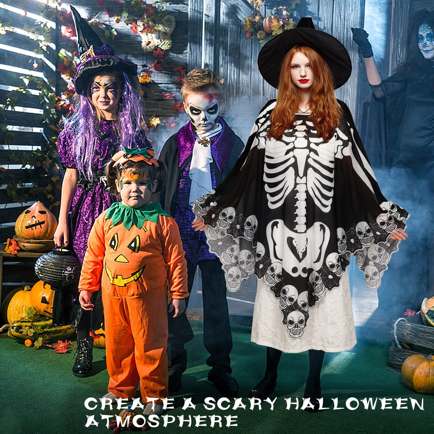 Skeleton Cape Costumes