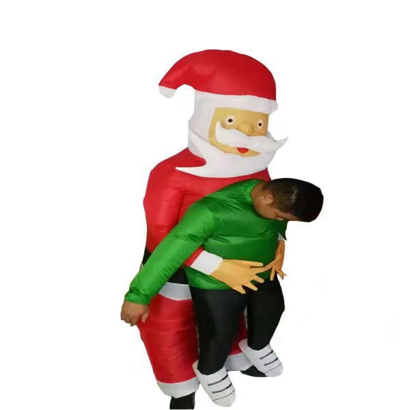 Santa Claus Hold People Costume