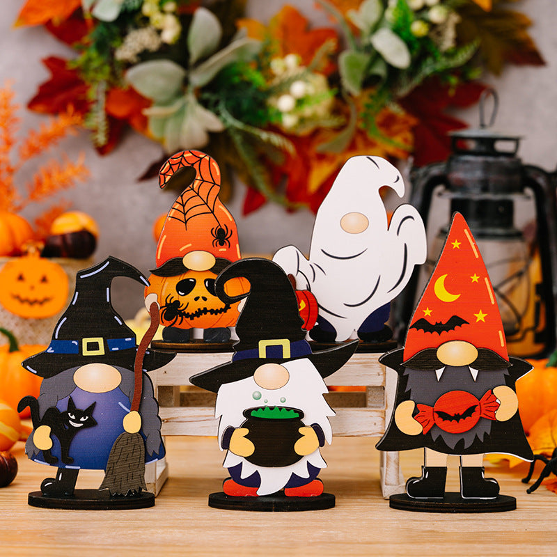 Halloween Wooden Ornaments
