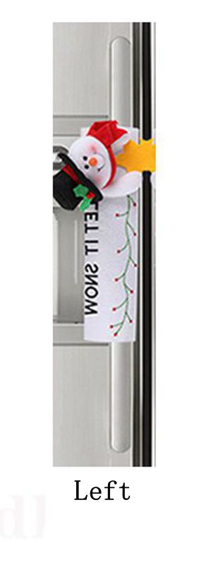 Christmas Refrigerator Handle Set